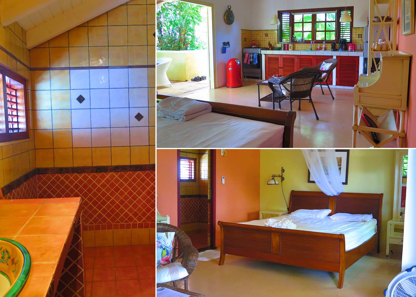 Curacao, fotografie z apartmánu Dorado