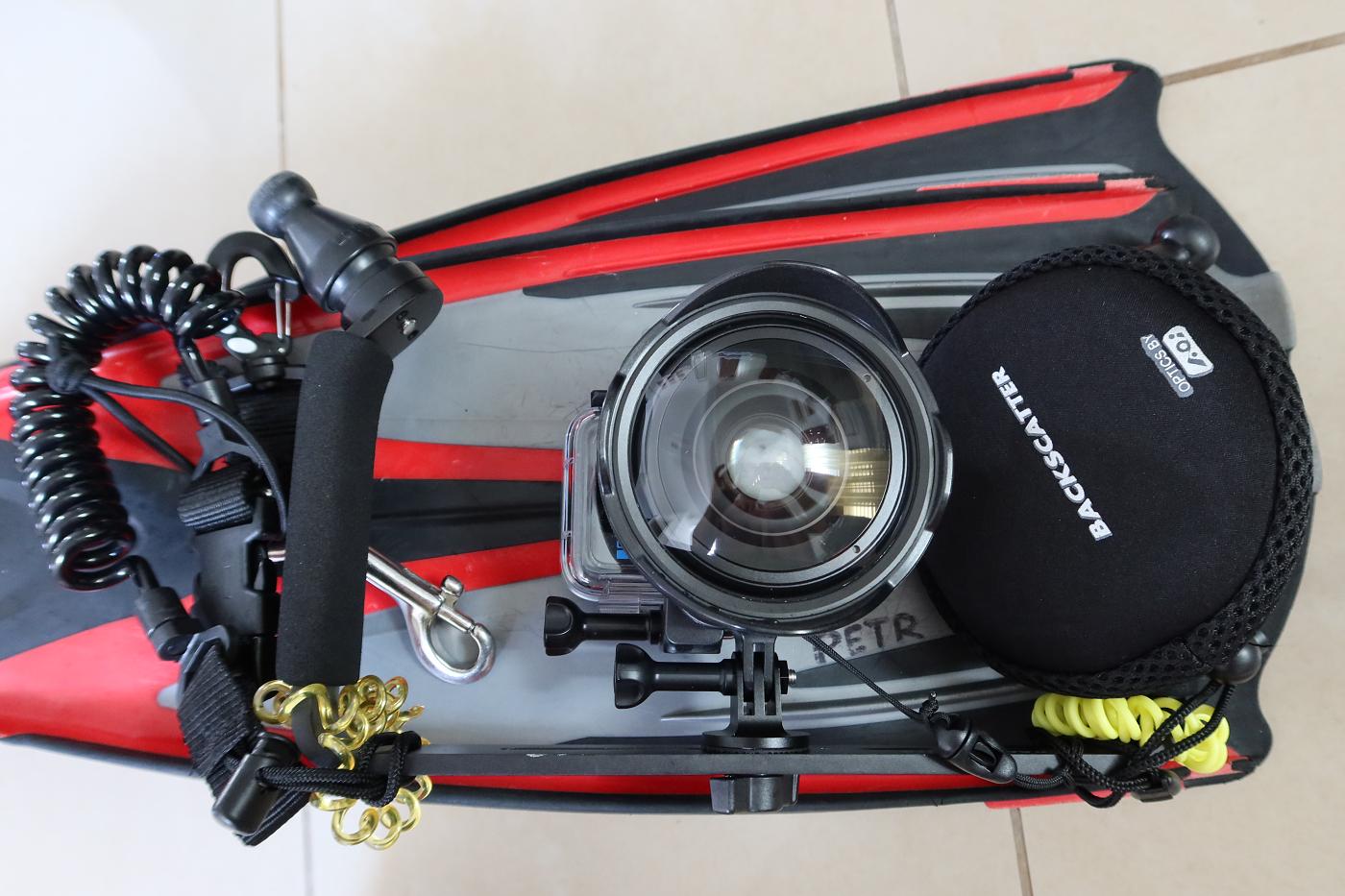 Akční kamera GoPro Hero 12 připravená pro šnorchlování