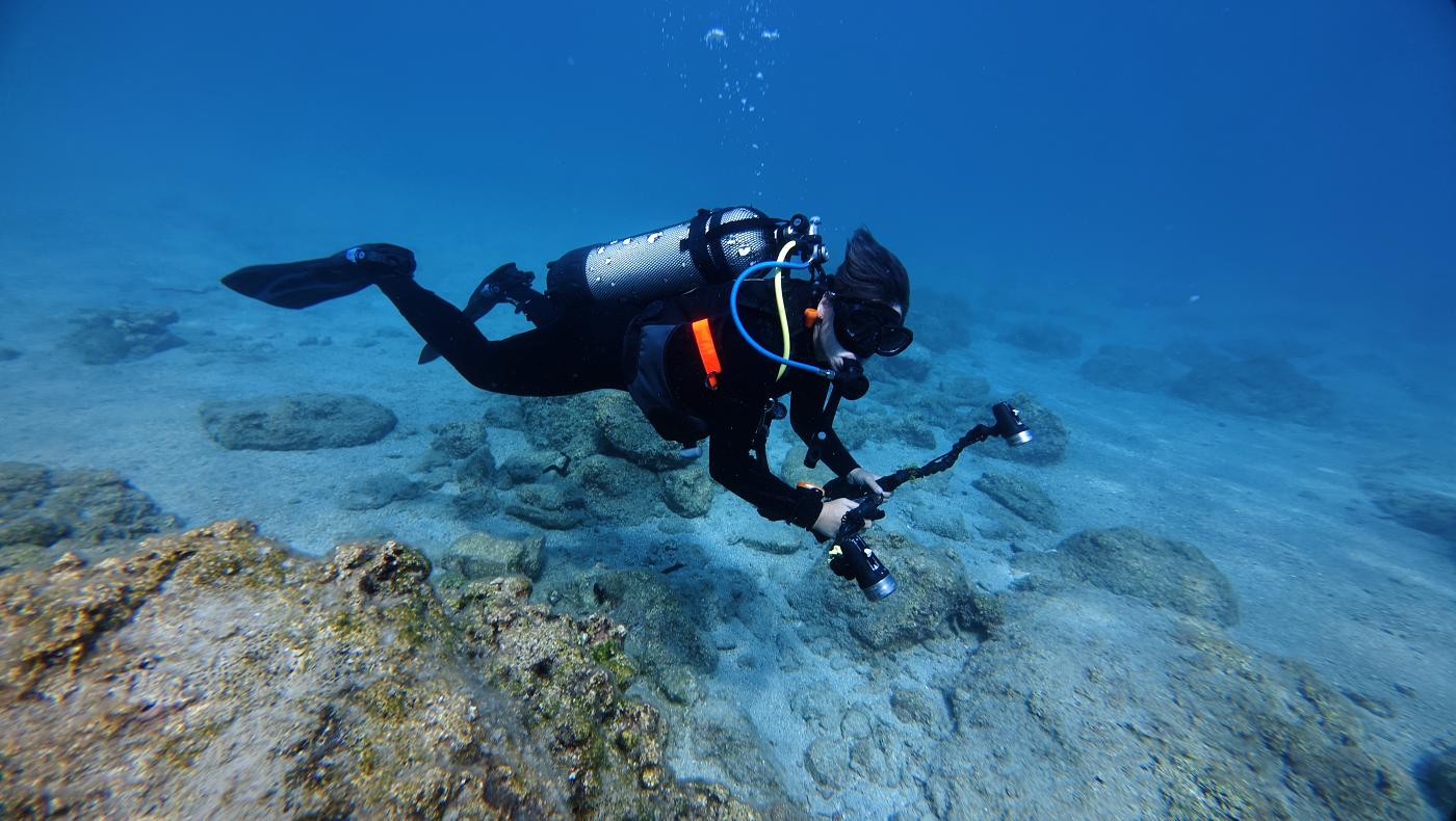 Podvodní fotografie, akční kamera DJI Osmo Action 5 PRO, Rhodos