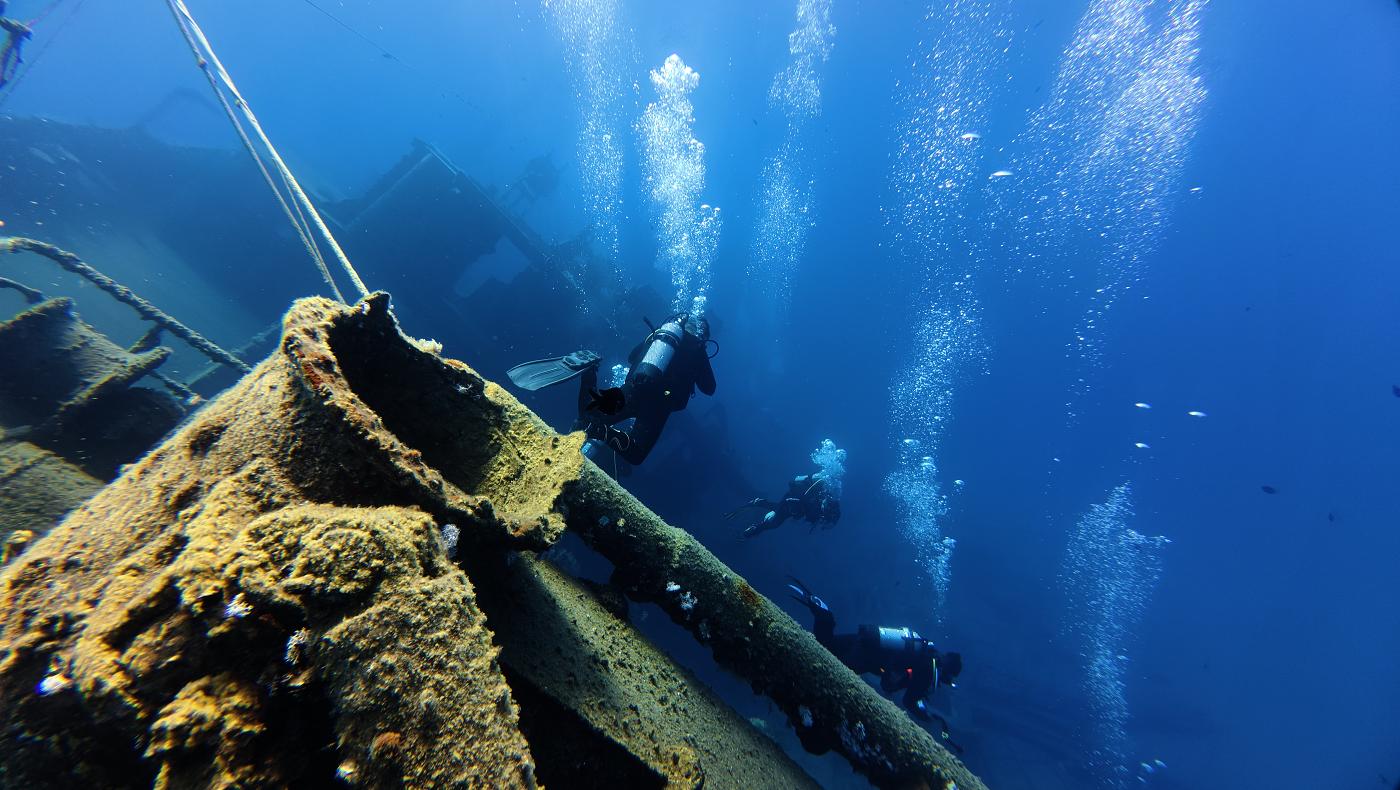 Podvodní fotografie, akční kamera DJI Osmo Action 5 PRO, Rhodos