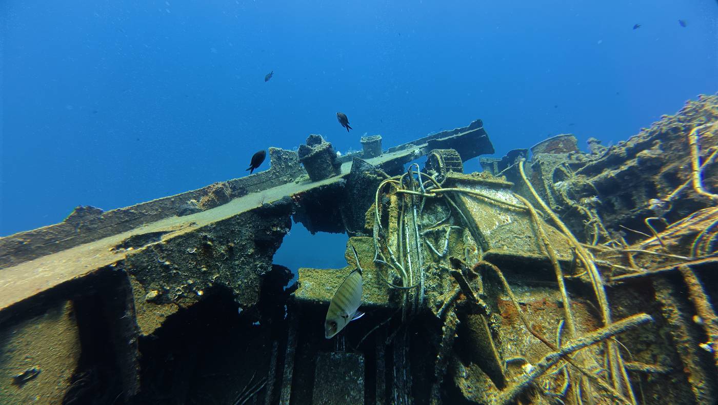 Podvodní fotografie, akční kamera DJI Osmo Action 5 PRO, Rhodos